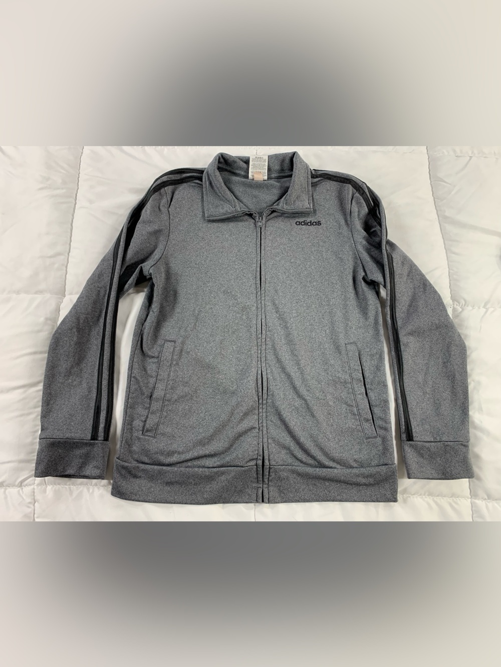 Pre loved ADIDAS zip up mens size L
